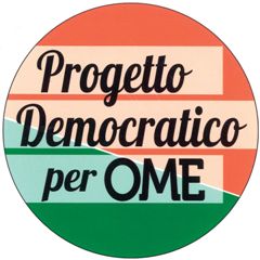 Logo Progetto democratico per Ome