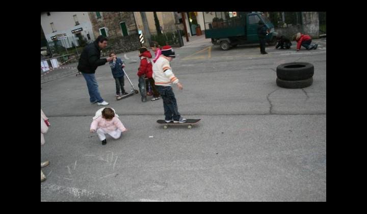 Sono i Bambini i veri animatori della "nuova" piazza.